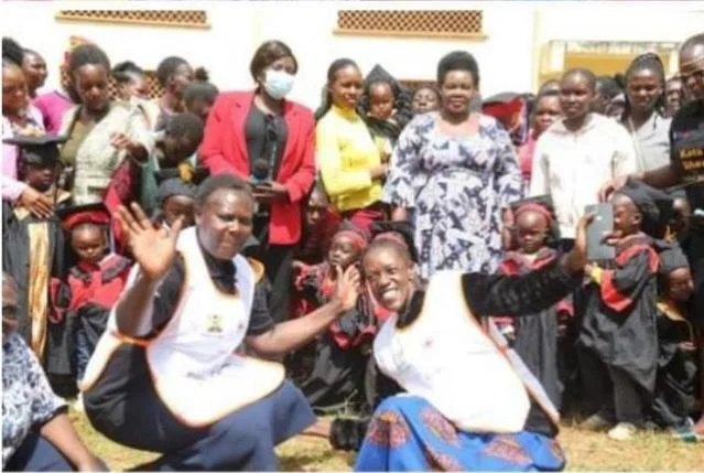 Visiting female inmates on International Women’s Day in 2023